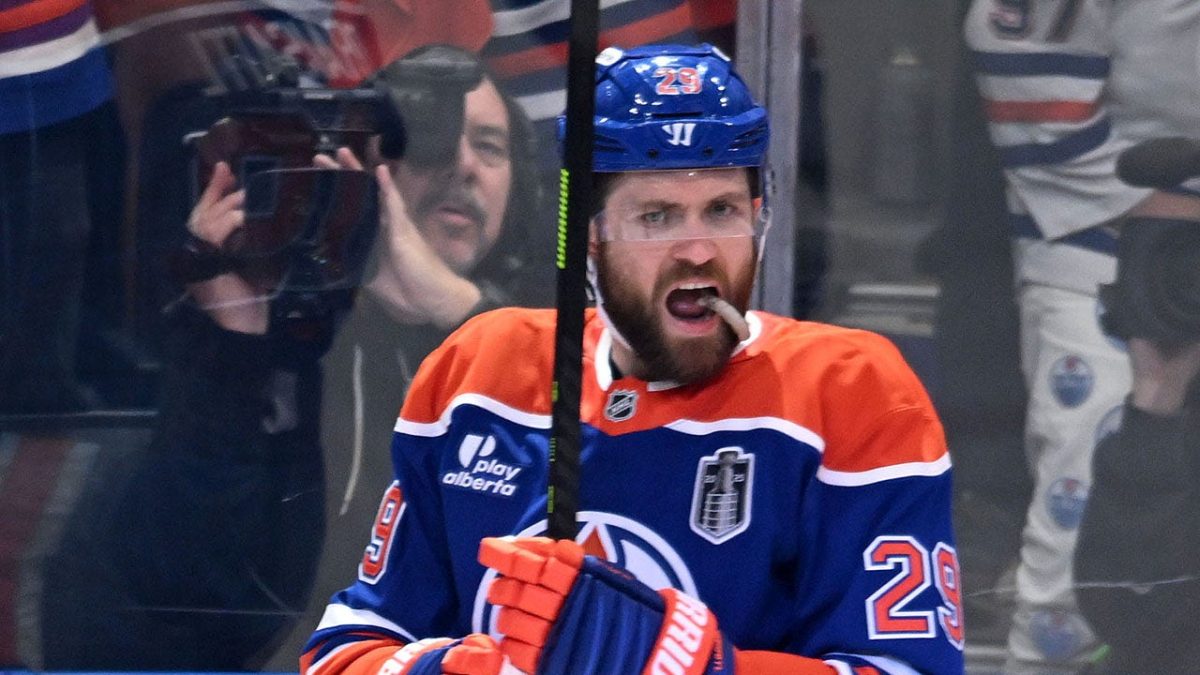 Oilers draw first blood in Stanley Cup Final rematch with 4-3 overtime ...