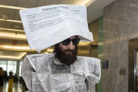 NYC resident who died saving pets from flooded basement is ‘Torah Man’ who wore bizarre religious get-up to court
