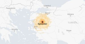 Map: 6.0-Magnitude Earthquake Strikes Turkey