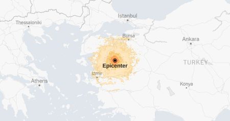 Map: 6.0-Magnitude Earthquake Strikes Turkey