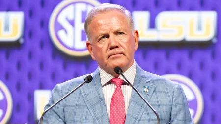 Brian Kelly’s buyout after LSU firing set to rival James Franklin’s $49M payout from Penn State