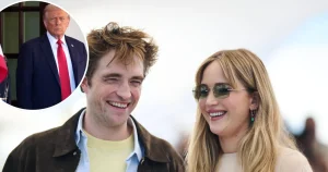 Jennifer Lawrence Asked Robert Pattinson About President Trump’s Rant Over Kristen Stewart Breakup