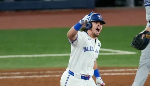 Blue Jays’ Game 1 hero Addison Barger spent night before World Series on teammate’s hotel room pullout