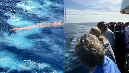 Cruise ship crew member goes overboard in Mediterranean, urgent search underway