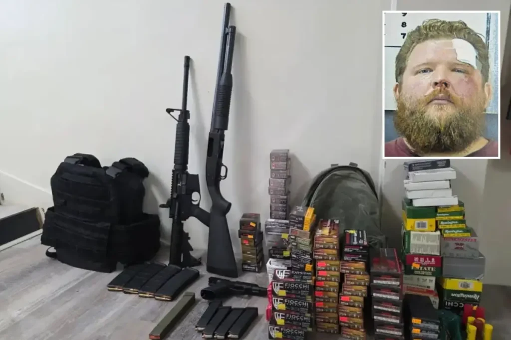 Man arrested with guns, suitcase of ammo for alleged threats to attack Alabama synagogues