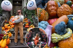 Exclusive | NY residents splashing $4K on Halloween pumpkin-scapes, as the city’s stoop decor wars heat up