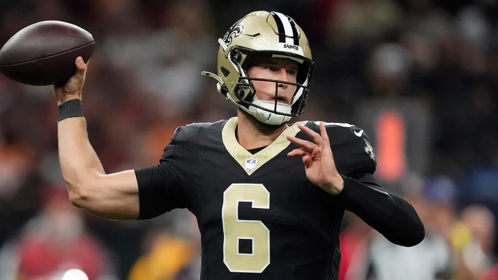 Saints’ rookie quarterback reveals wife’s blunt reaction after being named starter