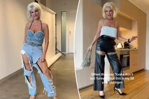 Mom goes viral on TikTok with bold outfits — despite calls from haters to ‘dress your age’