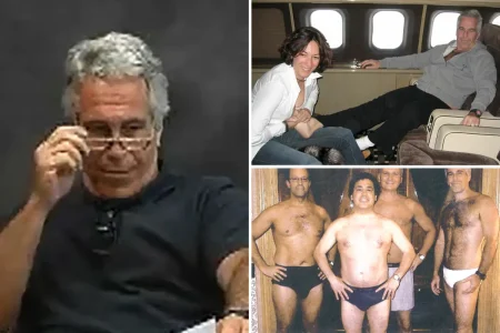 Awkward moment Jeffrey Epstein is asked about his ‘egg-shaped’ penis in resurfaced video — and his creepy reaction