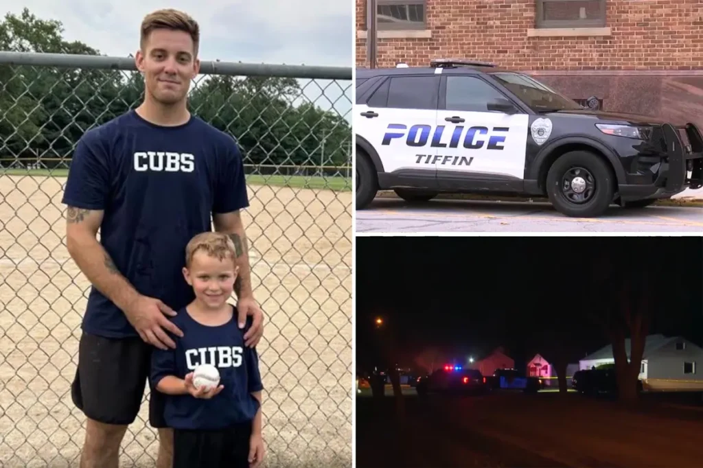 Deranged husband kills baby, wife’s 7-year-old and the boy’s father — before turning gun on himself