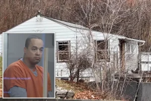 Heartless son allegedly beat his parents, set house on fire — then left them for dead as they begged him to ‘help’
