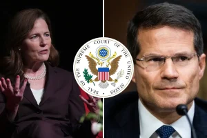 Amy Coney Barrett Interrupts Trump Attorney During Supreme Court Hearing