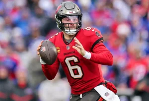 Buccaneers Lose QB Baker Mayfield to Brutal Injury vs Rams