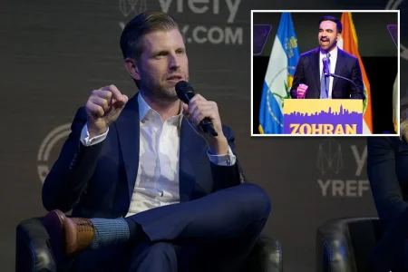Eric Trump calls Zohran Mamdani ‘crazy,’ says ‘we cannot allow’ socialism to spread countrywide at Turning Point USA event