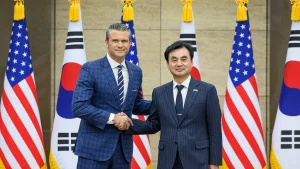Hegseth applauds South Korea’s plan to take larger role in defense against North Korean aggression