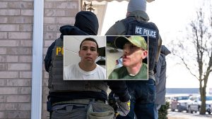 ICE officer seriously injured after illegal immigrant assault, using metal coffee cup