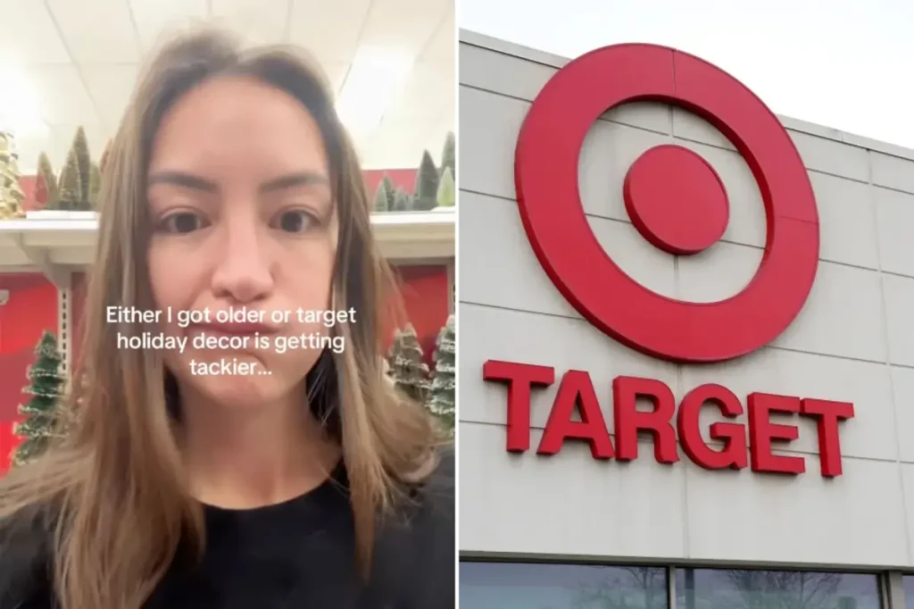 Target customer rips store’s ‘tacky’ Christmas decor after company orders staff to smile in bid to boost holiday sales