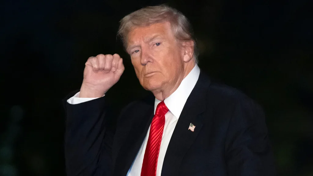 Trump arrives at Commanders’ stadium for NFL ‘Salute to Service’ festivities