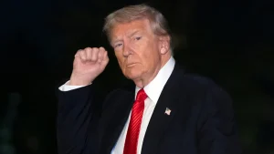 Trump arrives at Commanders’ stadium for NFL ‘Salute to Service’ festivities