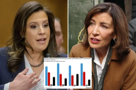 Elise Stefanik gains ground on Gov. Hochul in head-to-head 2026 matchup — as more independents lean red: poll