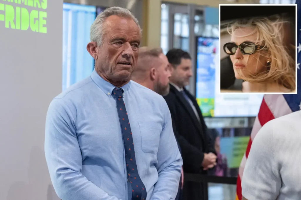 Exclusive | RFK Jr. shuns The Post’s questions about Olivia Nuzzi affair, glares at reporter