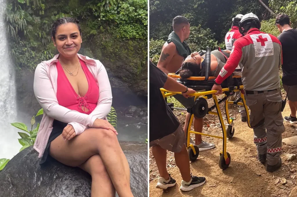 Massachusetts nurse stranded in Costa Rica after hiking fall fractures spine, temporarily paralyzes her legs