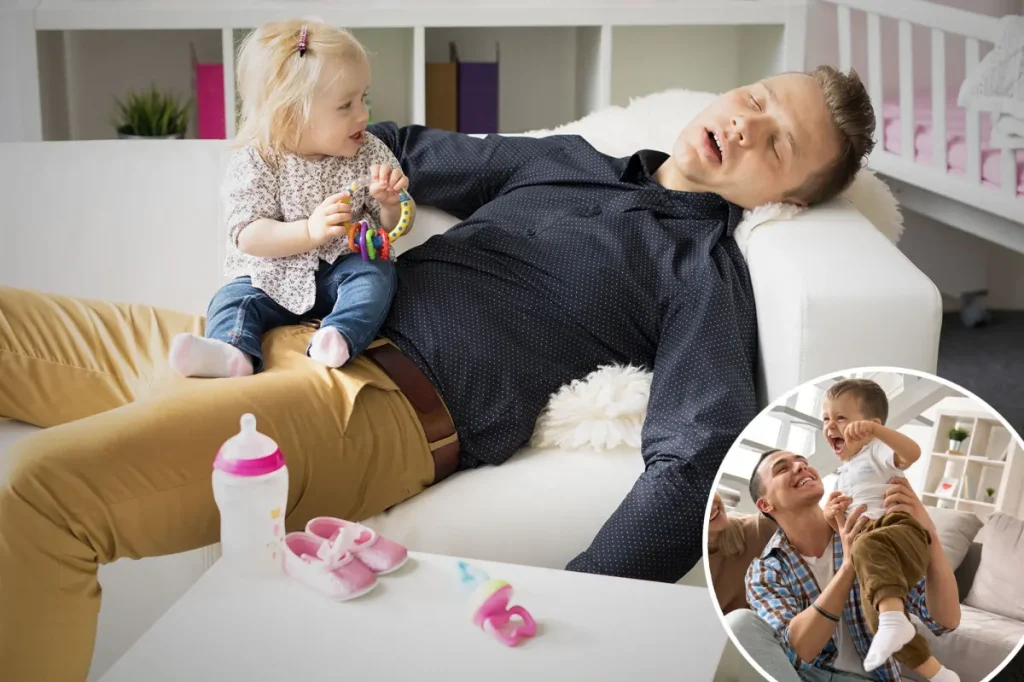 New survey reveals why dads over this age are feeling constantly depleted