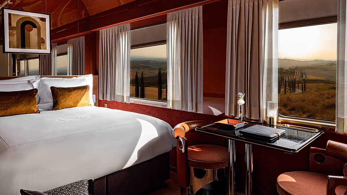 Spend New Year’s Eve partying onboard Italy’s luxury train