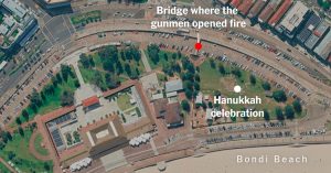 How the Bondi Beach Shooting Unfolded Through Maps and Videos