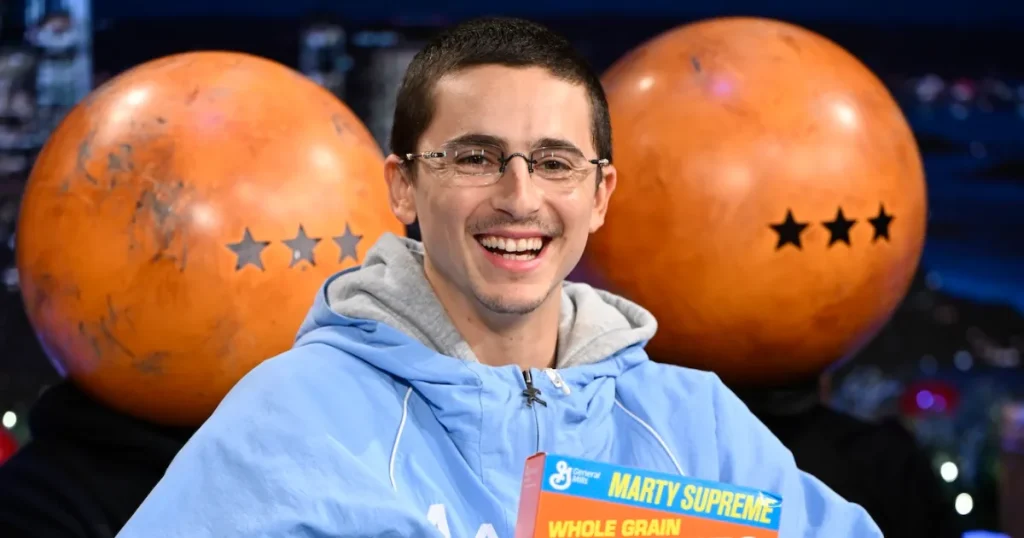 Timothee Chalamet Jokes About his ‘Anemic Frame’ on Wheaties Cereal Box During ‘Tonight Show’ Appearance