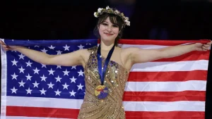 American figure skating star Alysa Liu wins gold at Grand Prix Final