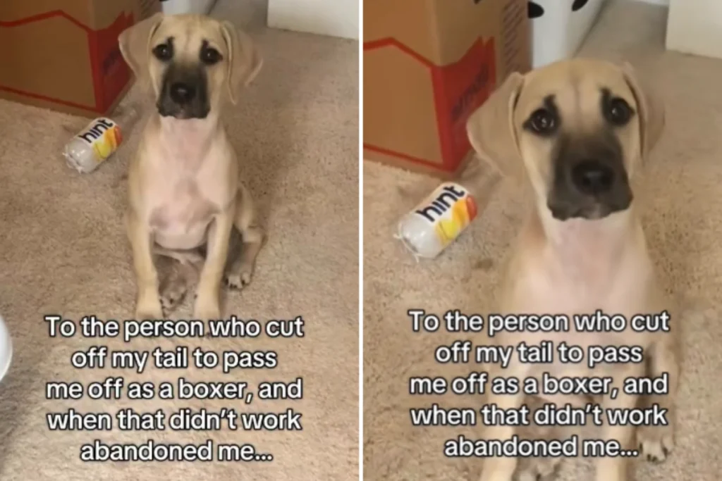 Woman Has Message to Owner Who Cut Dog’s Tail Off To Try and Disguise Breed %%page%% %%sep%% %%sitename%% Woman has message to owner who cut dog’s tail off to try and disguise breed