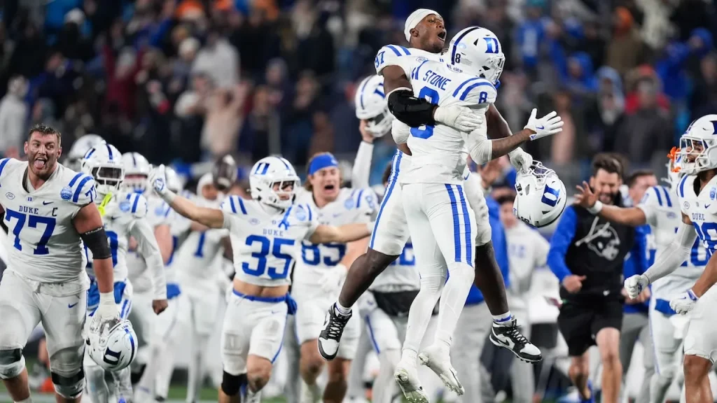 Duke upsets Virginia in overtime to claim ACC title, possibly shaking up CFP picture