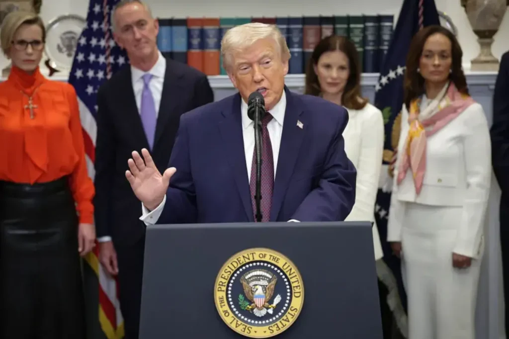 Trump says he will haul in ‘rich’ health insurance CEOs to force them to cut costs: ‘They have to make less — a lot less’