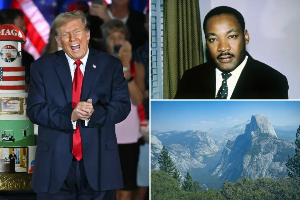 Trump adds birthday as free park day while MLK and Juneteenth removals ignite backlash