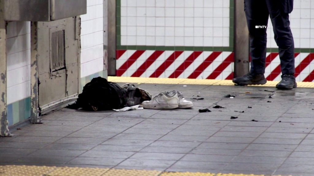 NYPD investigating if man set on fire aboard Times Square subway lied about attack: report