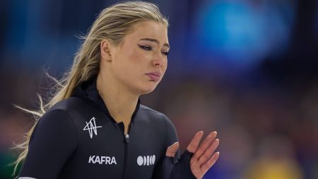 Olympic hopeful Jutta Leerdam, Jake Paul’s fiancée, bounces back after crushing fall during trials