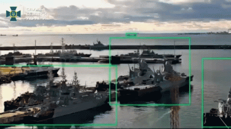 Ukraine says it carried out first-ever underwater drone strike on Russian submarine in Novorossiysk