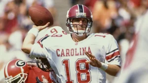 South Carolina legend Steve Taneyhill, known for iconic ‘home run’ touchdown celebration, dead at 52