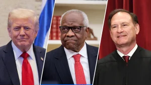 Trump dismisses calls for Alito, Thomas to step down from Supreme Court, calling them ‘fantastic’