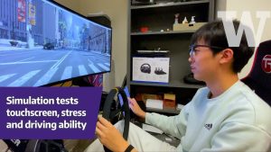 UW study finds touch screens in cars create a multitasking problem that impacts driving