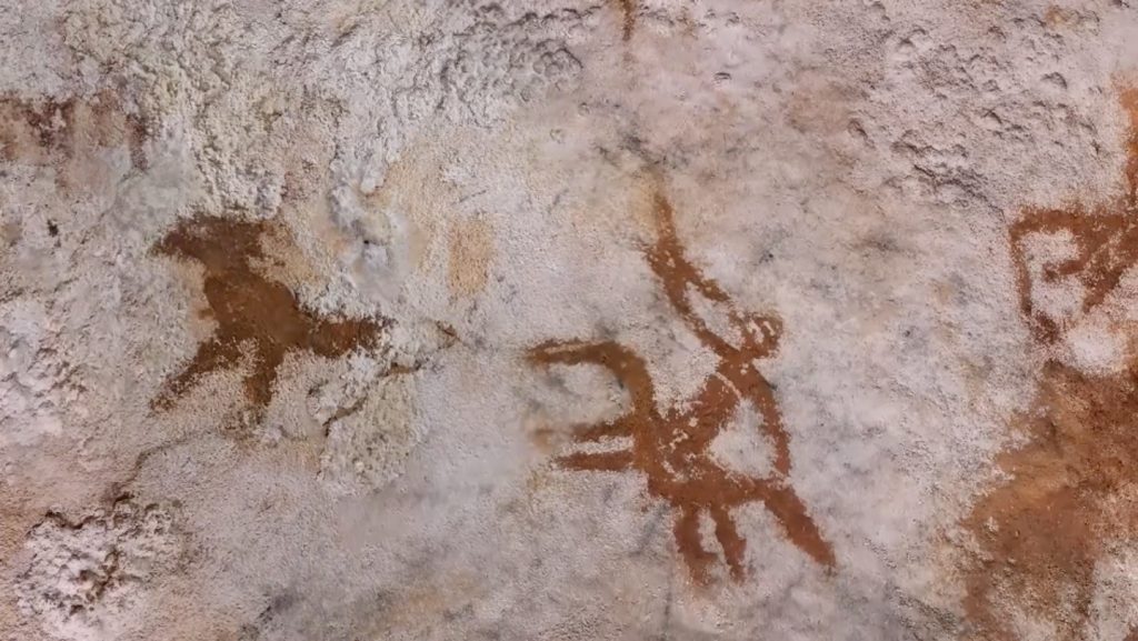 This hand stencil in Indonesia is now the oldest known rock art