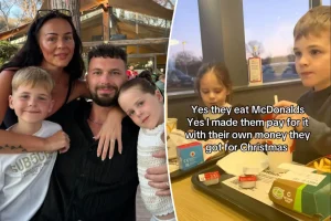 I forced my kids to buy McDonald’s with their Christmas cash — then social media trolls labeled me a ‘sick f- -k’