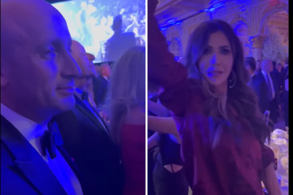 Kristi Noem, Stephen Miller Dance to ‘Ice Ice Baby’ at New Year’s Eve Party