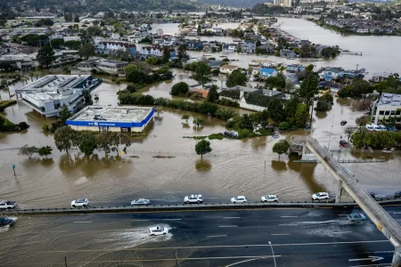 California Flooding Breaks Multiple Records