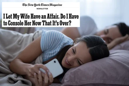 NY Times ridiculed for cringe essay about cuckolded husband comforting wife after she cheated on him
