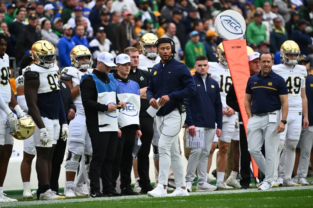 Notre Dame Hires NFL Coach After Marcus Freeman Extension