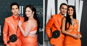 Paul W. Downs and Megan Stalter Cosplay as Timothee Chalamet and Kylie Jenner at 2026 Critics Choice Awards