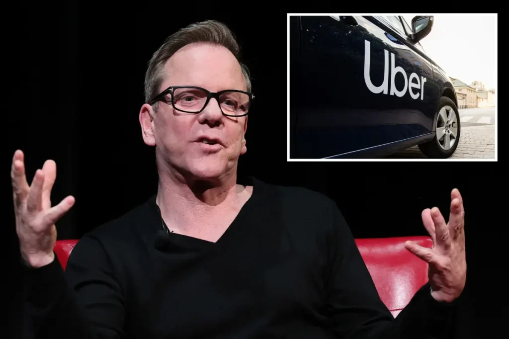 Kiefer Sutherland told Uber driver ‘pull over or I’ll kill you’ before assault arrest: report