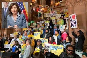 Hochul pressured to shift left as she lays out election-year agenda in State of the State